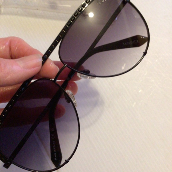 NEw! Quay High key bling black sunglasses main image 4